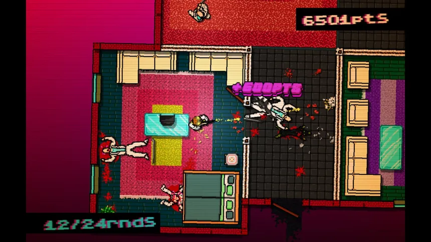 Скриншот 1 к игре Hotline Miami
