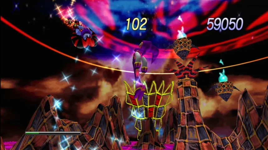 Скриншот 1 к игре NiGHTS Into Dreams