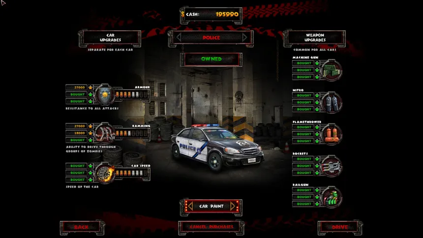 Скриншот 8 к игре Zombie Driver HD
