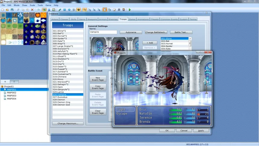 Скриншот 2 к игре RPG Maker VX Ace Lite