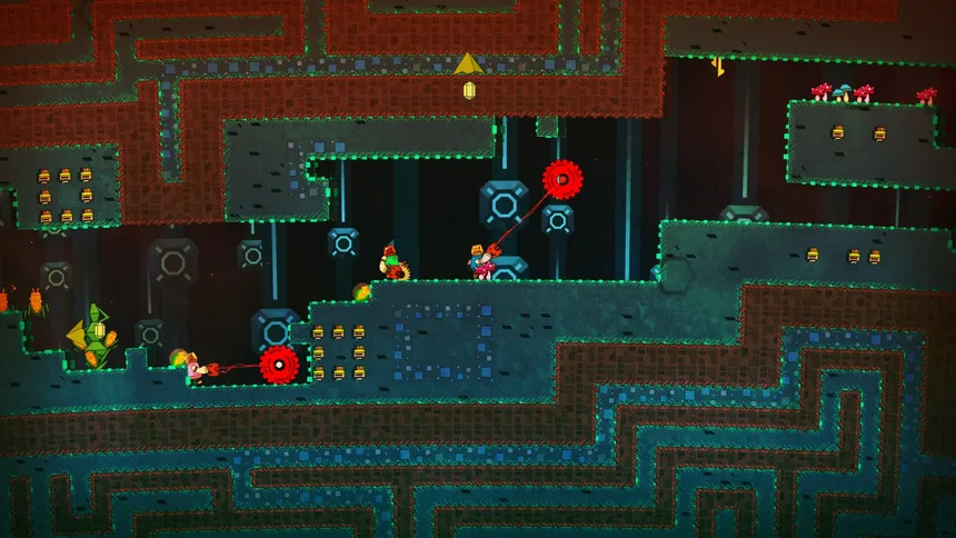 Скриншот 3 к игре PixelJunk Nom Nom Galaxy