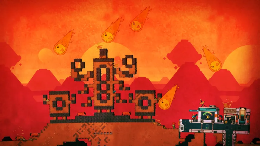 Скриншот 4 к игре PixelJunk Nom Nom Galaxy