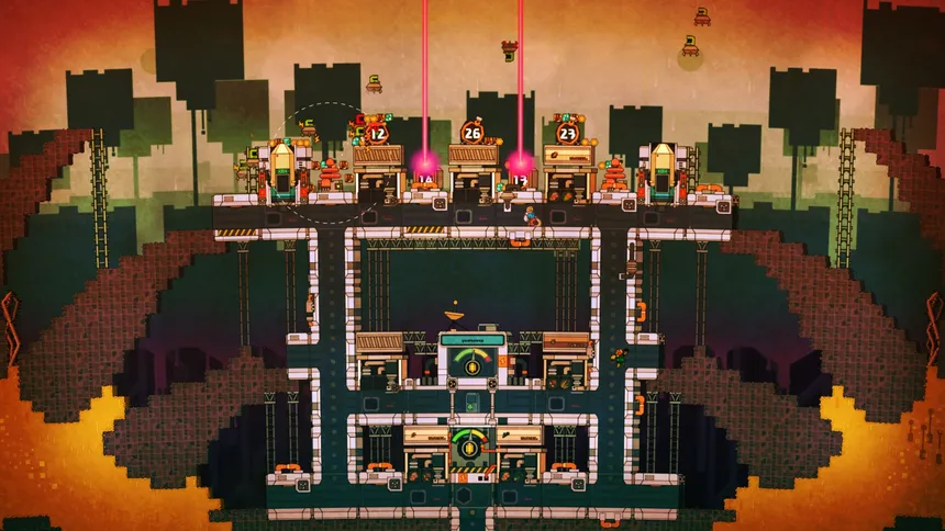 Скриншот 7 к игре PixelJunk Nom Nom Galaxy