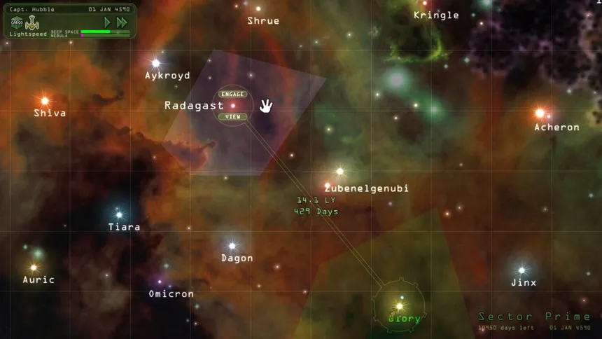 Скриншот 2 к игре Weird Worlds: Return to Infinite Space
