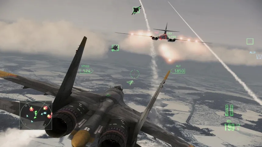 Скриншот 1 к игре Ace Combat Assault Horizon - Enhanced Edition