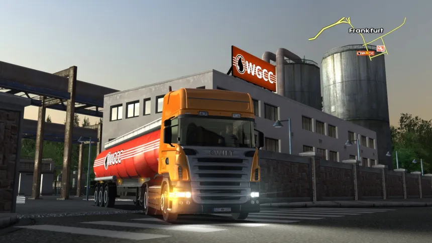 Скриншот 1 к игре Euro Truck Simulator