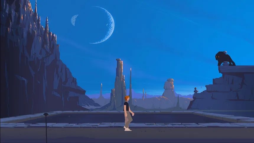 Скриншот 1 к игре Another World – 20th Anniversary Edition