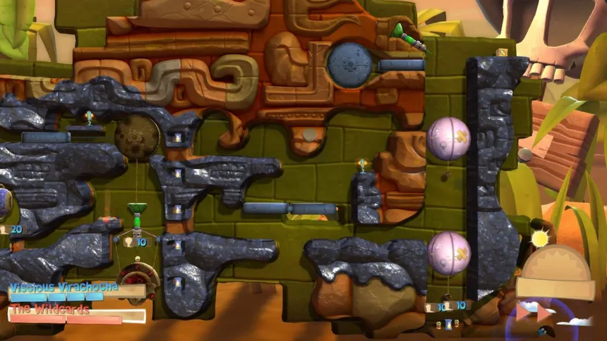 Скриншот 1 к игре Worms Clan Wars