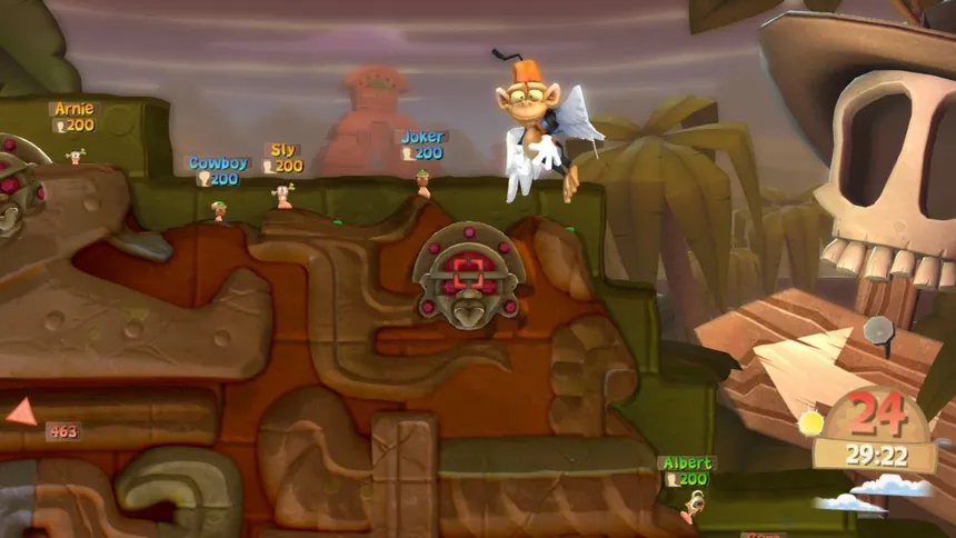 Скриншот 2 к игре Worms Clan Wars