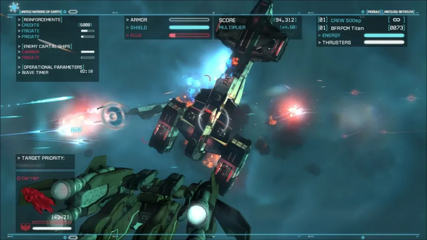 Скриншот 2 к игре Strike Suit Infinity