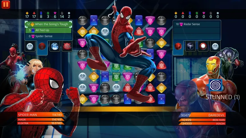Скриншот 5 к игре Marvel Puzzle Quest