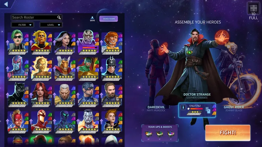 Скриншот 6 к игре Marvel Puzzle Quest