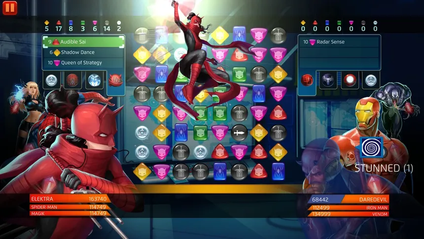 Скриншот 9 к игре Marvel Puzzle Quest