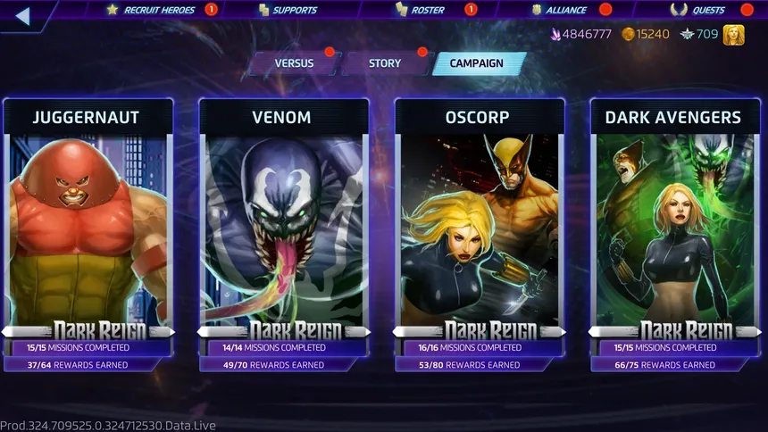 Скриншот 11 к игре Marvel Puzzle Quest