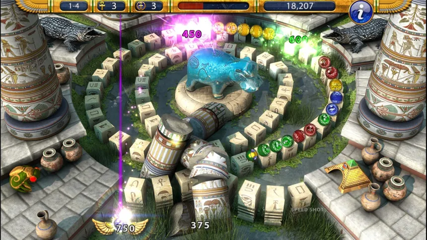 Скриншот 1 к игре Luxor 2 HD