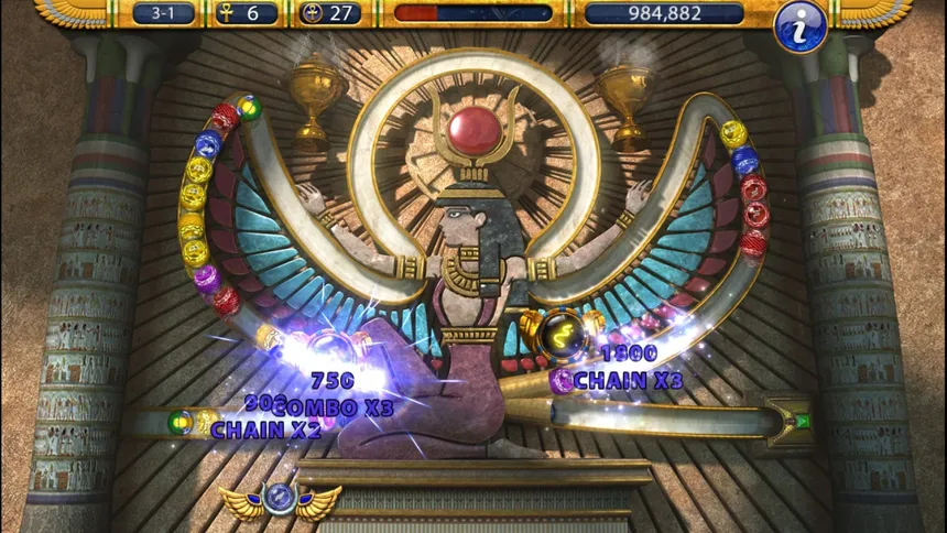 Скриншот 5 к игре Luxor 2 HD