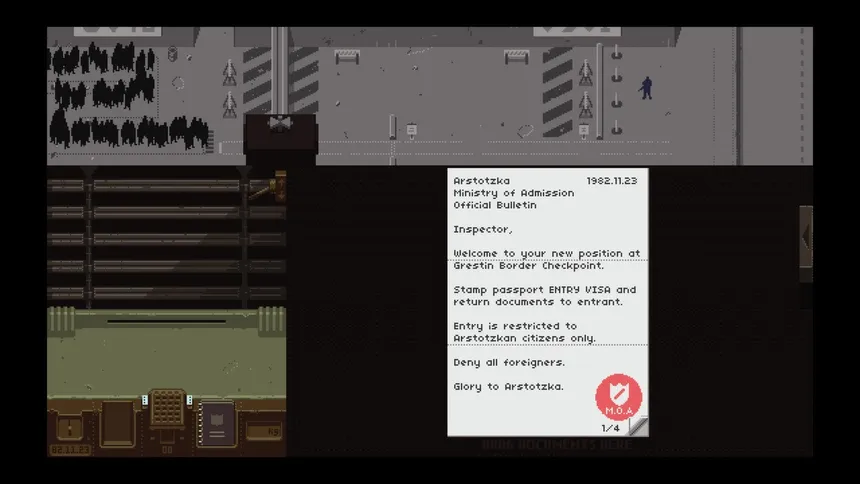 Скриншот 2 к игре Papers, Please