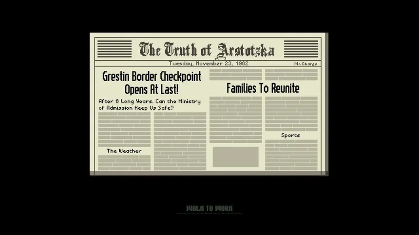 Скриншот 4 к игре Papers, Please