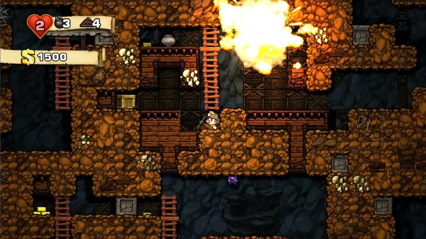 Скриншот 1 к игре Spelunky