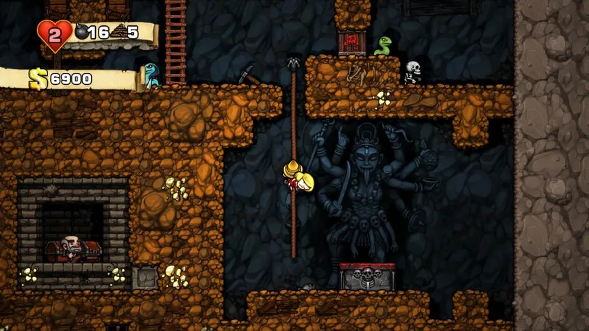 Скриншот 2 к игре Spelunky