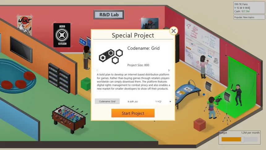 Скриншот 7 к игре Game Dev Tycoon