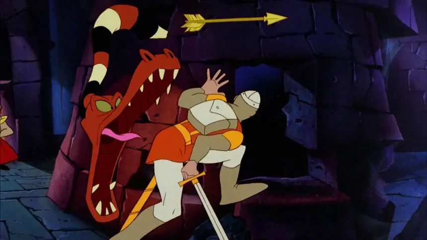 Скриншот 3 к игре Dragon's Lair 2: Time Warp