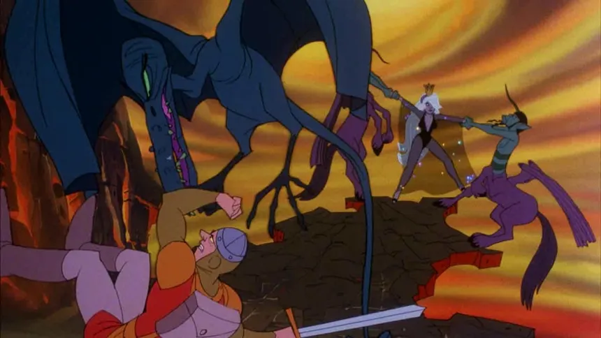 Скриншот 4 к игре Dragon's Lair 2: Time Warp