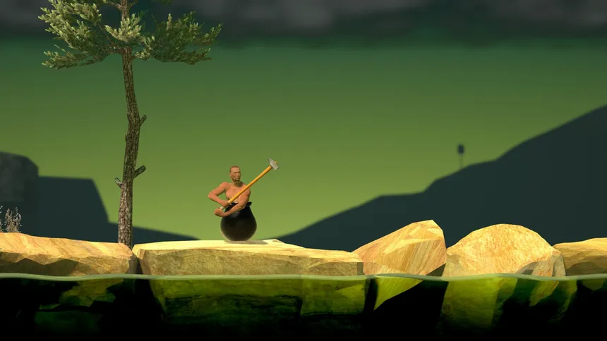 Скриншот 1 к игре Getting Over It with Bennett Foddy