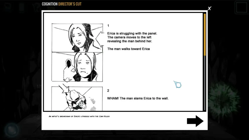 Скриншот 4 к игре Cognition: An Erica Reed Thriller