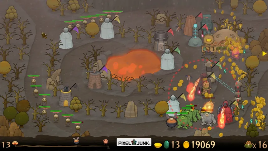 Скриншот 1 к игре PixelJunk Monsters Ultimate