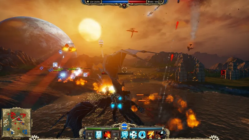 Скриншот 1 к игре Divinity: Dragon Commander