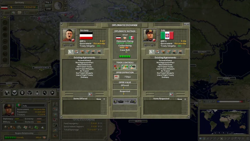 Скриншот 7 к игре Supreme Ruler 1936