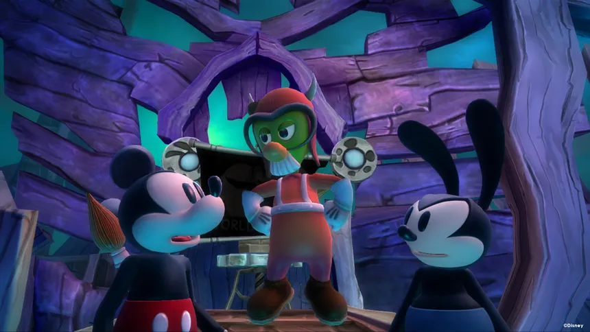 Скриншот 2 к игре Disney Epic Mickey 2:  The Power of Two