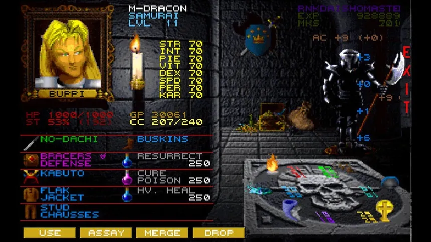 Скриншот 6 к игре Wizardry 7: Crusaders of the Dark Savant