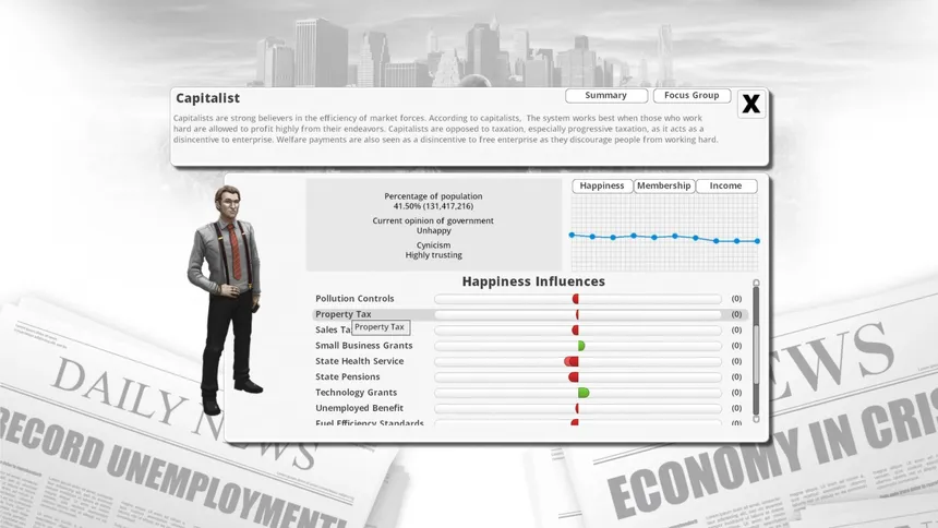 Скриншот 8 к игре Democracy 3