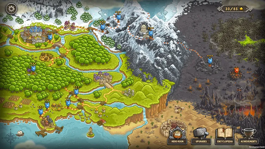 Скриншот 1 к игре Kingdom Rush  - Tower Defense