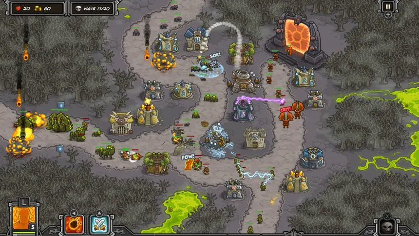 Скриншот 8 к игре Kingdom Rush  - Tower Defense
