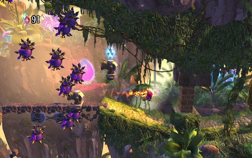 Скриншот 4 к игре Giana Sisters: Twisted Dreams - Rise of the Owlverlord
