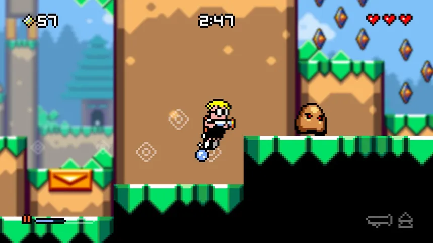 Скриншот 1 к игре Mutant Mudds Deluxe