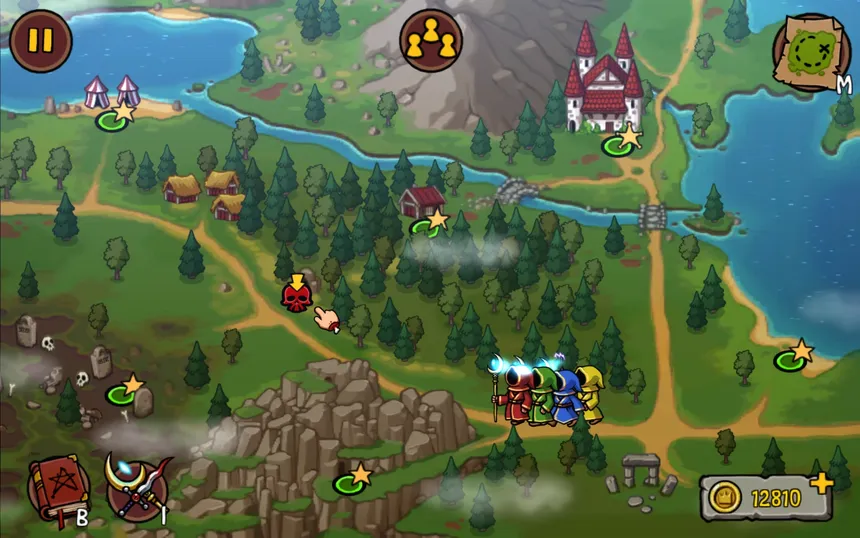 Скриншот 2 к игре Magicka: Wizards of the Square Tablet