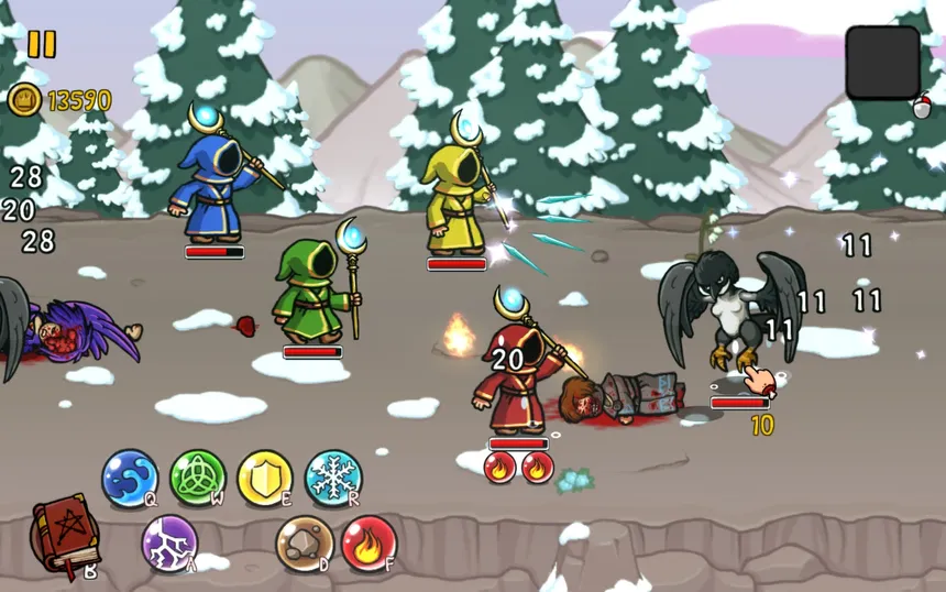Скриншот 8 к игре Magicka: Wizards of the Square Tablet