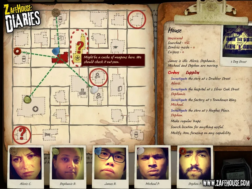 Скриншот 1 к игре Zafehouse: Diaries