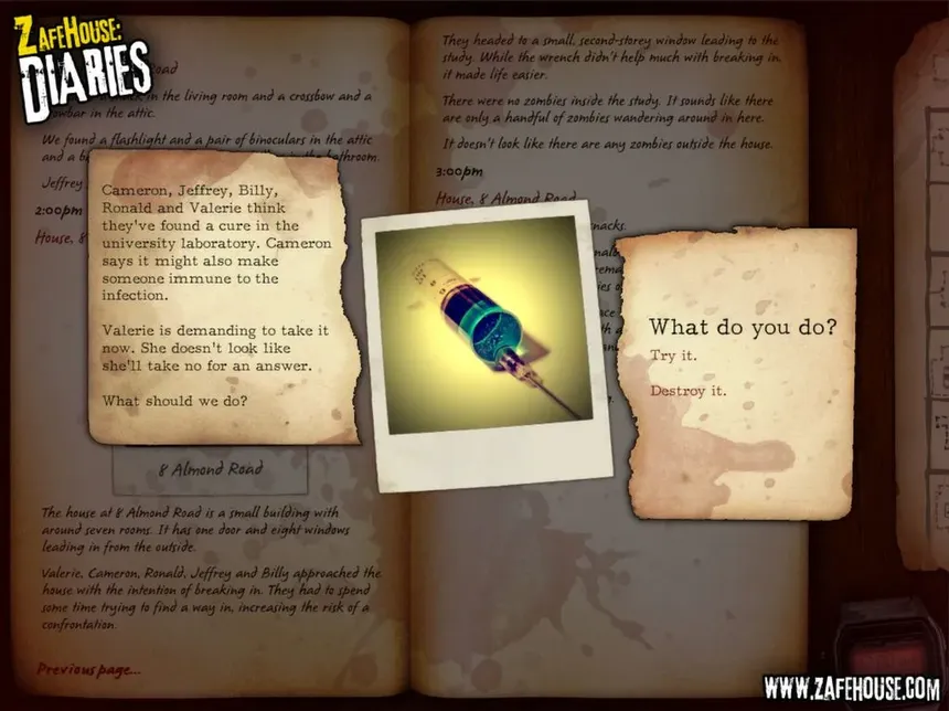 Скриншот 8 к игре Zafehouse: Diaries