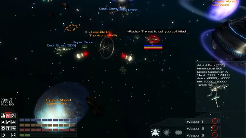 Скриншот 2 к игре Galactic Arms Race