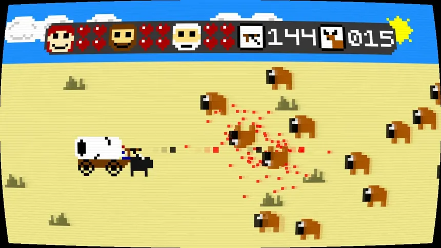 Скриншот 1 к игре Super Amazing Wagon Adventure