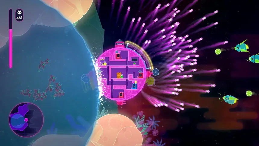 Скриншот 2 к игре Lovers in a Dangerous Spacetime