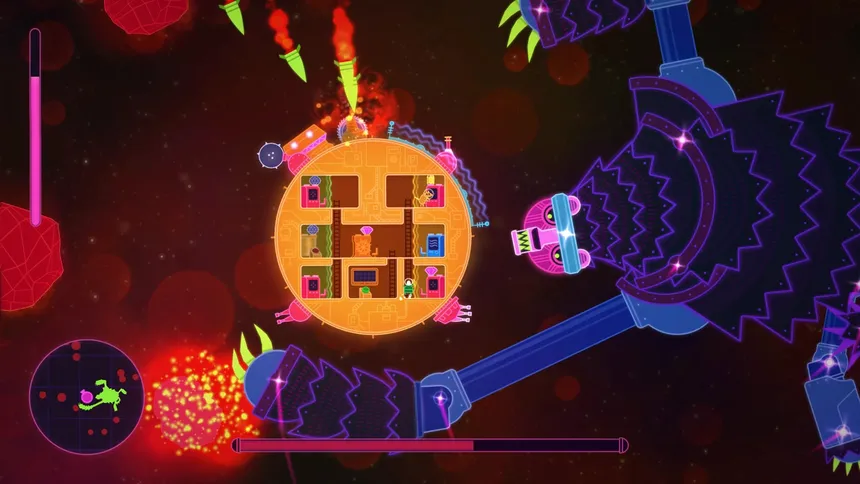 Скриншот 3 к игре Lovers in a Dangerous Spacetime