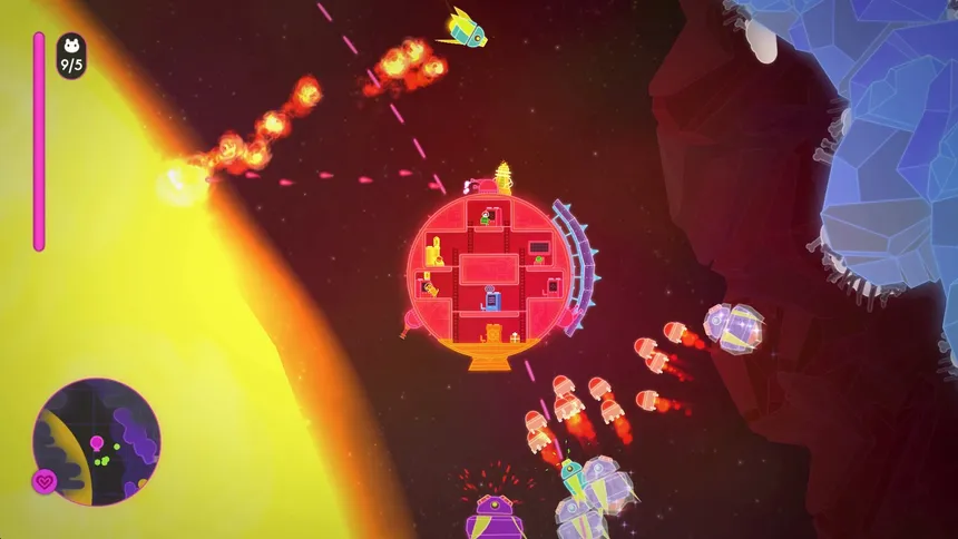 Скриншот 6 к игре Lovers in a Dangerous Spacetime