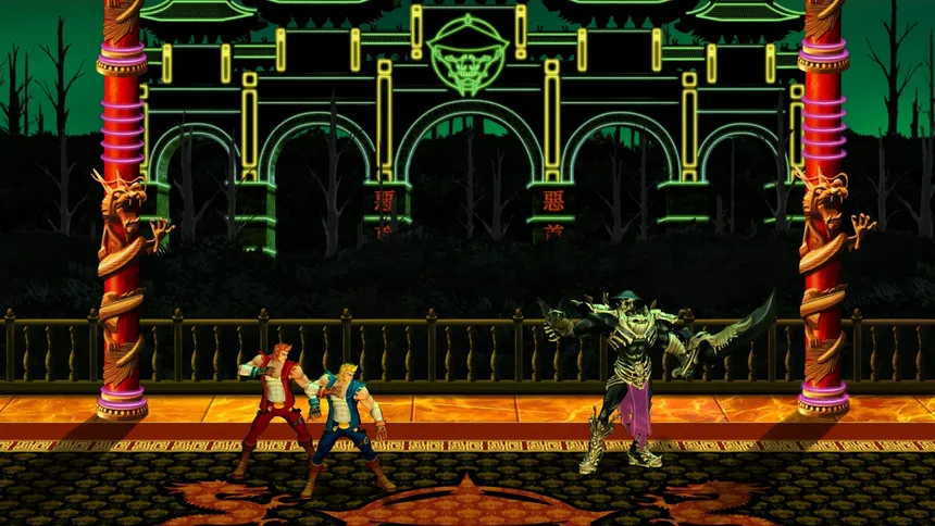 Скриншот 5 к игре Double Dragon: Neon
