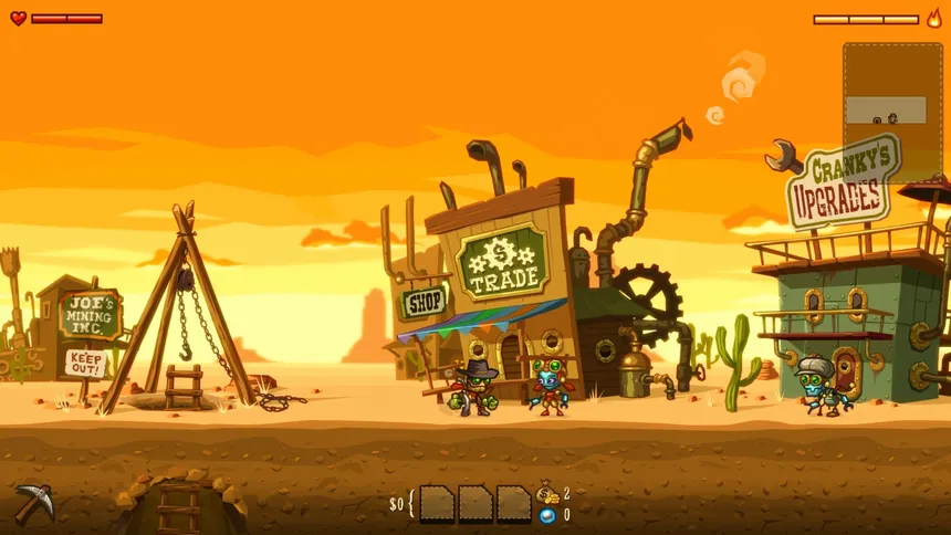 Скриншот 1 к игре SteamWorld Dig